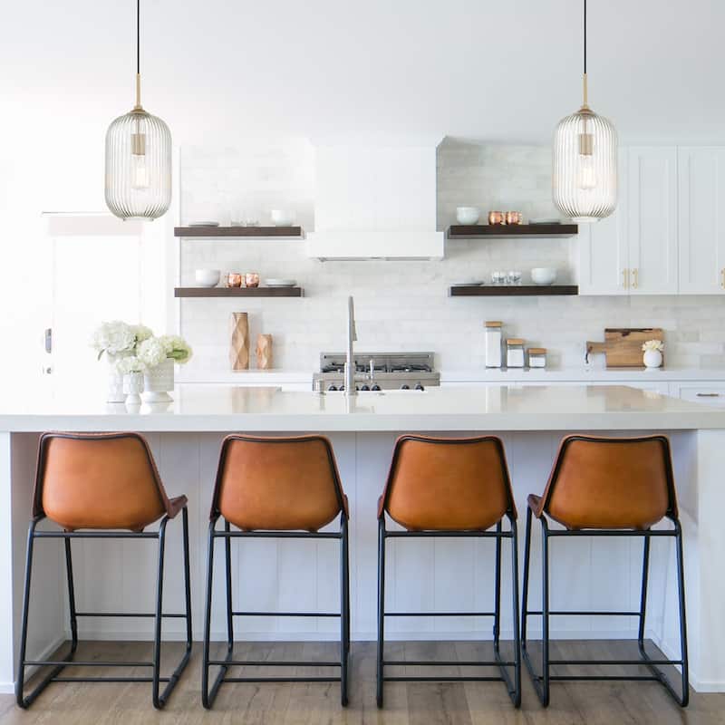 Acroma 1-light 8In Modern Farmhouse Kitchen Island Pendant Lighting
