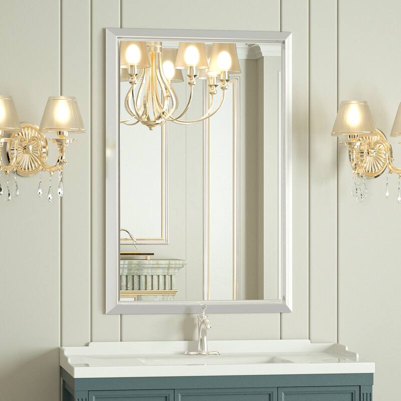 Bathroom Mirrors Wall Mounted Rectangle Vanity Cosmetic Makeup Mirror