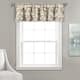 Lush Decor Gigi Delicate Textured Window Valance - 14" x 70" - Wheat