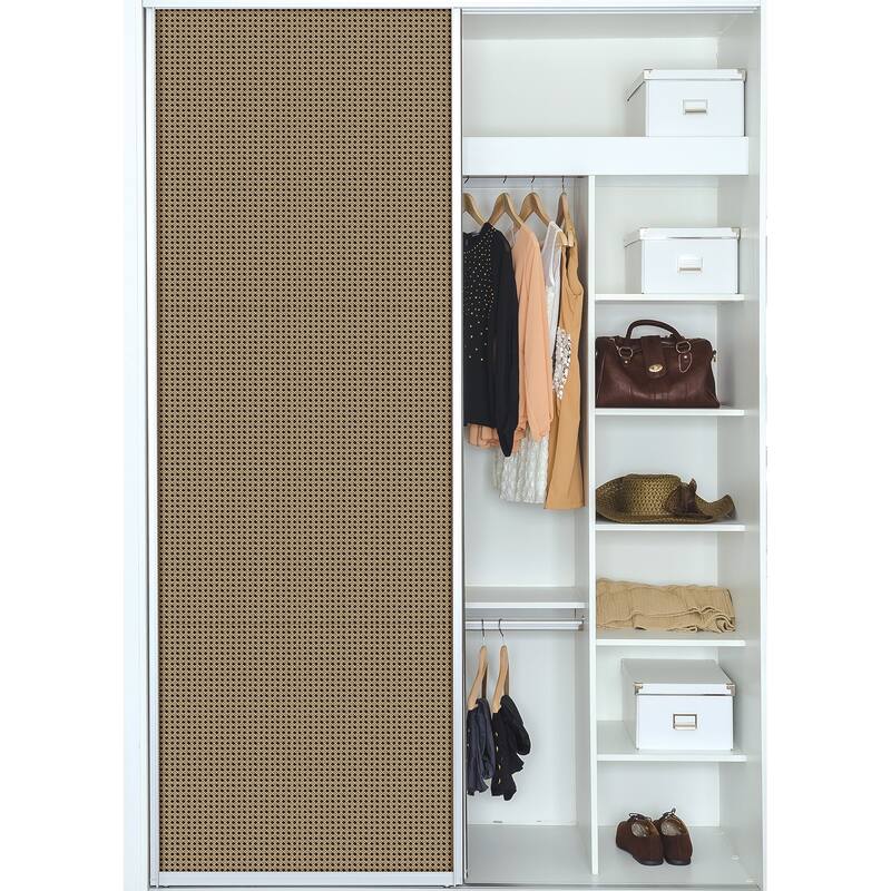 NuWallpaper Honey Rattan Caning Peel & Stick Wallpaper