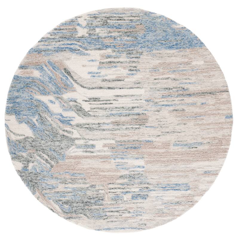 SAFAVIEH Handmade Metro Igballe Modern Abstract Wool Rug