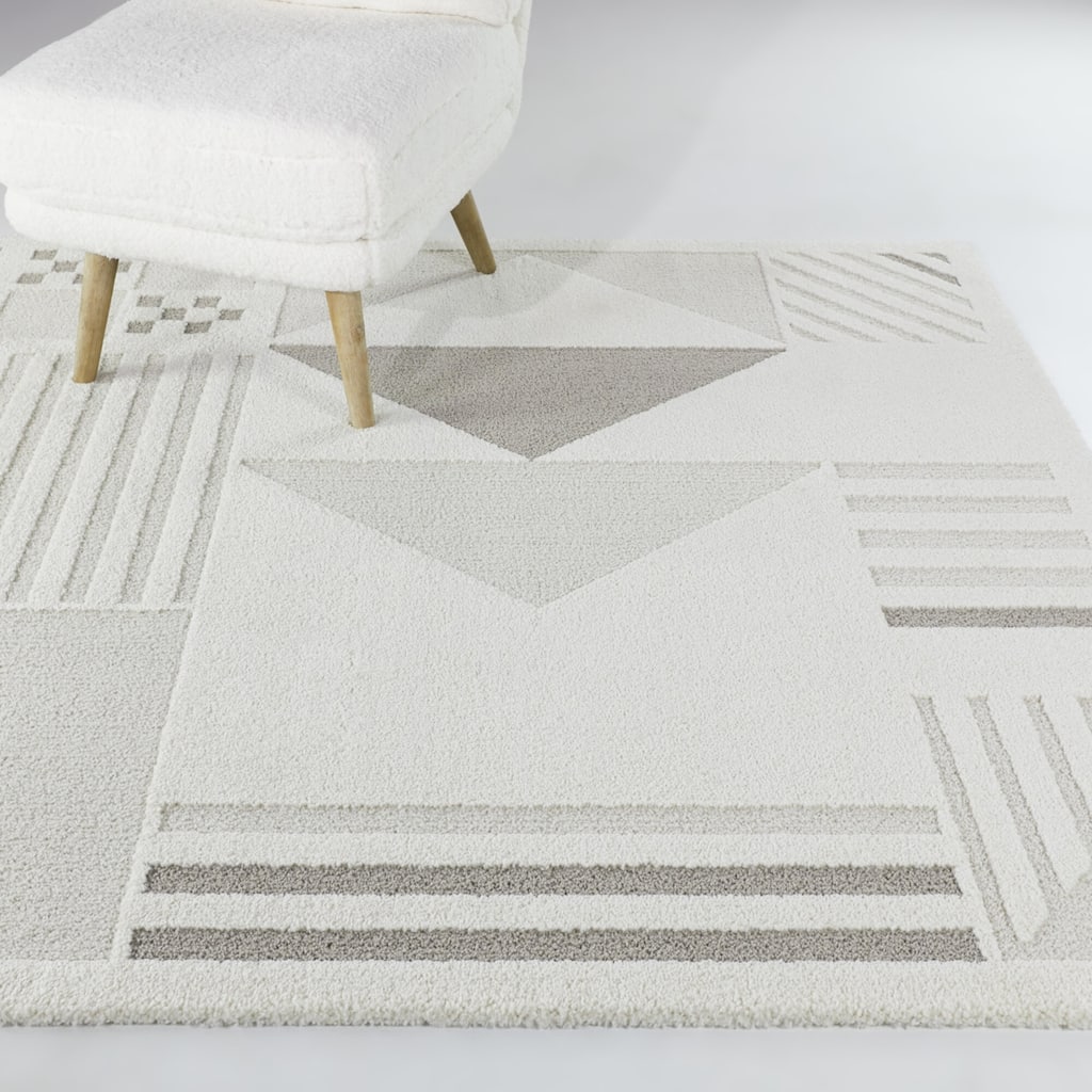Mikhail Modern Geometric Area Rug