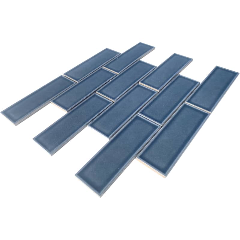 Century 2" x 6" Brick Porcelain Mosaic Tile