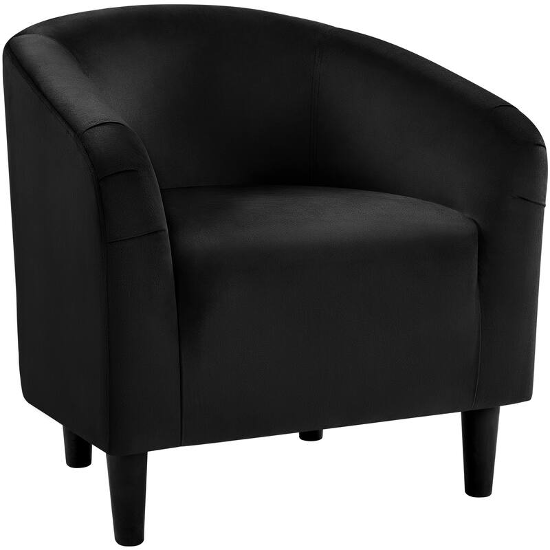 Yaheetech Club Chair Accent Arm Contemporary Style - Black