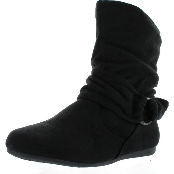 Forever Link Selena-58 Women's Fashion Calf Flat Heel Side Zipper Slouch Ankle Boots Forever Link Selena-58 Women's Fashion Calf Flat Heel Side Zipper Slouch Ankle Boots