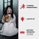 preview thumbnail 3 of 12, Haunted Hill Farm Lunging Lily the Demonic Zombie Girl by Tekky, Premium Talking Halloween Animatronic, Plug-In or Battery