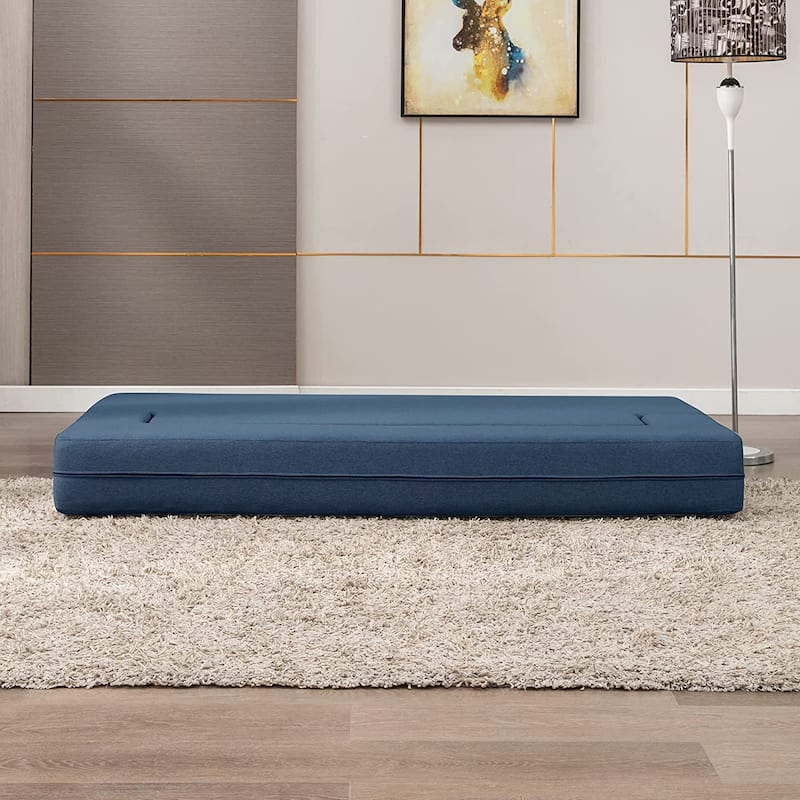 Mixoy Convertible Futon Sofa Bed, Foam Folding Mattress Sleeper Bed
