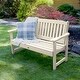 preview thumbnail 15 of 40, Lehigh 4-foot Eco-friendly Synthetic Wood Garden Bench