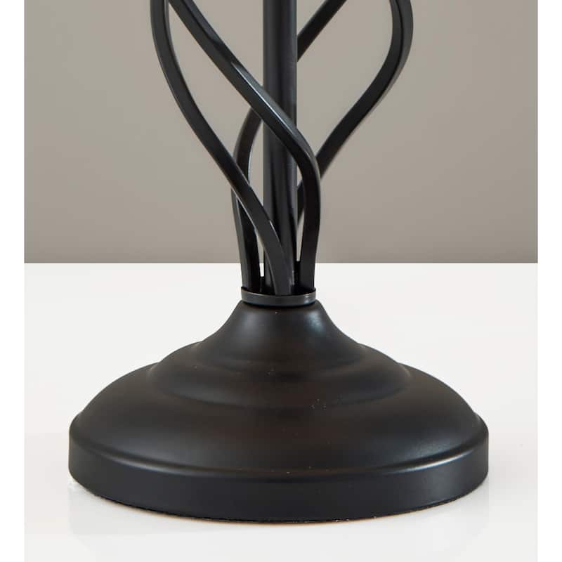 Darcy Table Lamp- Grey Tall Shade