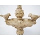 preview thumbnail 2 of 4, 26" Natural Linen Bird Decoration Accent Table Lamp