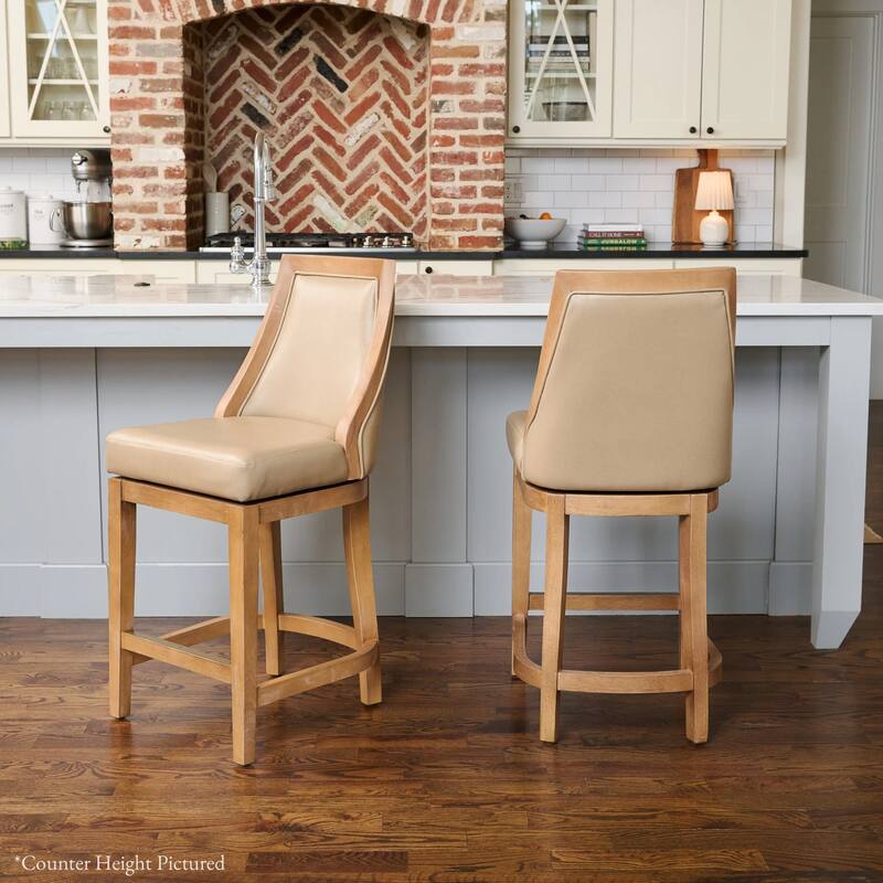 Maven Lane Vienna Swivel Kitchen Stool