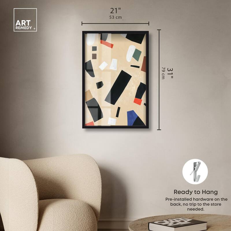 Mindscape Mosaic I Shadowbox by Art Remedy