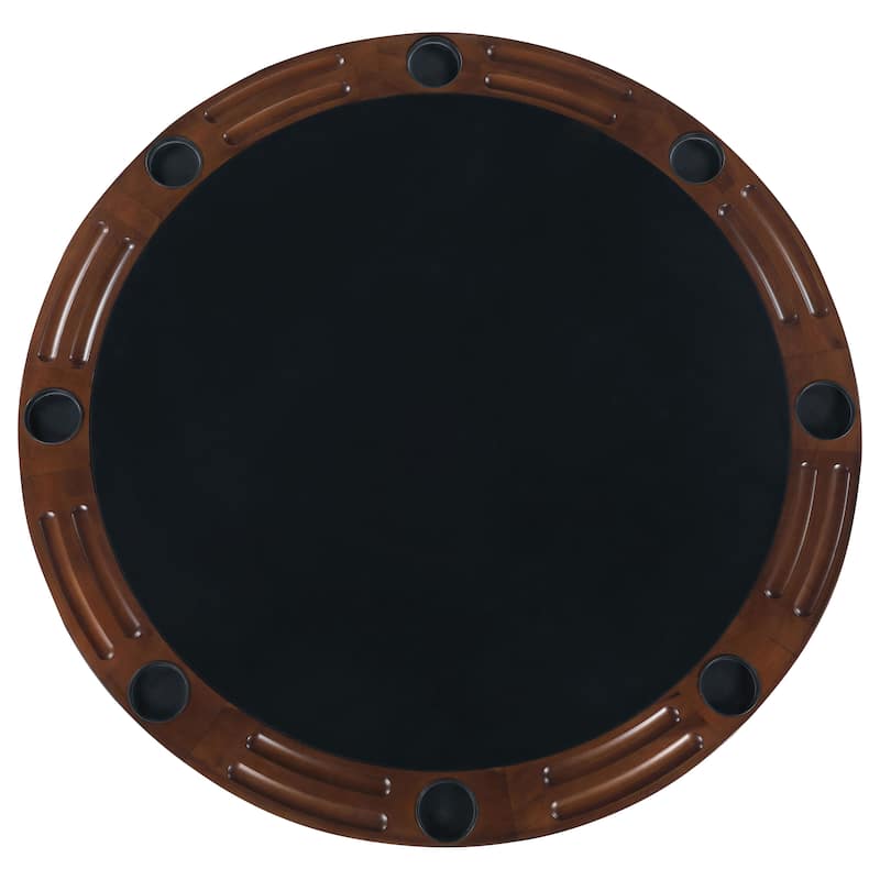 Marietta Tobacco Round Wooden Game Table