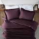 preview thumbnail 7 of 6, Superior Classic Solid Flannel Cotton Duvet Cover Set