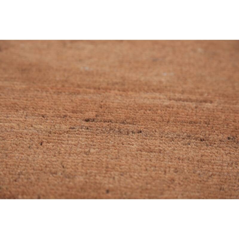 Tribal / Modern Gabbeh Oriental Area Rug Hand-Knotted Wool Carpet - 6'6" x 9'7"