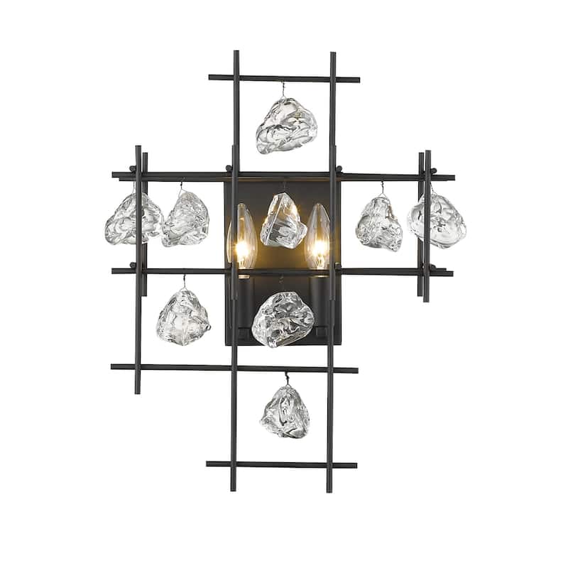 Z-Lite Garroway 2 Light 17" Tall Wall Sconce