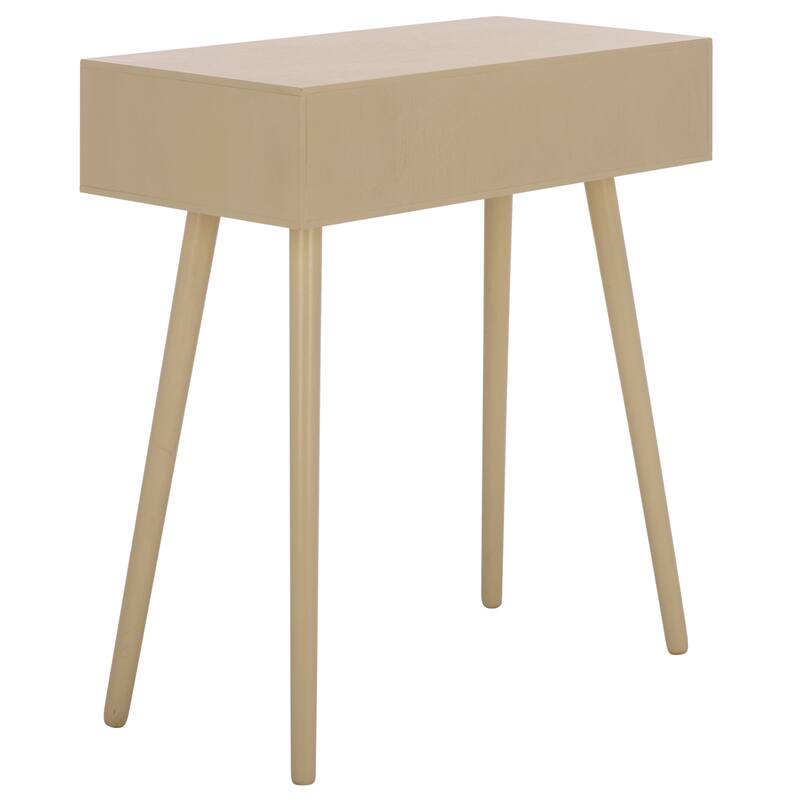 SAFAVIEH Pearla Antique White 2-Drawer Console Table - 28.3" x 13.8" x 30.8" - 28"W x 14"D x 31"H