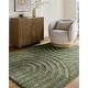 preview thumbnail 25 of 40, Livabliss Rodos Mod Neutral Rainbow Plush Area Rug. 5'3" x 7' - Dark Green - Rectangle