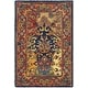 preview thumbnail 26 of 50, SAFAVIEH Handmade Heritage Lyra Traditional Oriental Wool Rug 2' x 3' - Multi/Burgundy - Rectangle