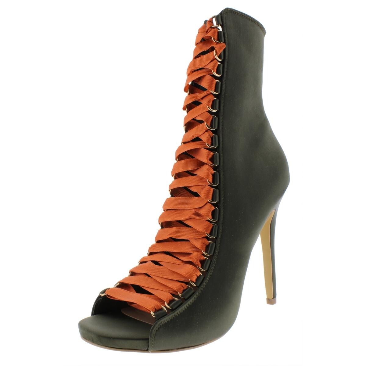 steve madden fuego lace up booties
