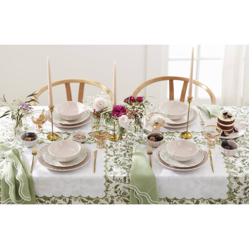 Lenox French Perle Scallop Mini Bowls, Set of 3 - 3.94" Round