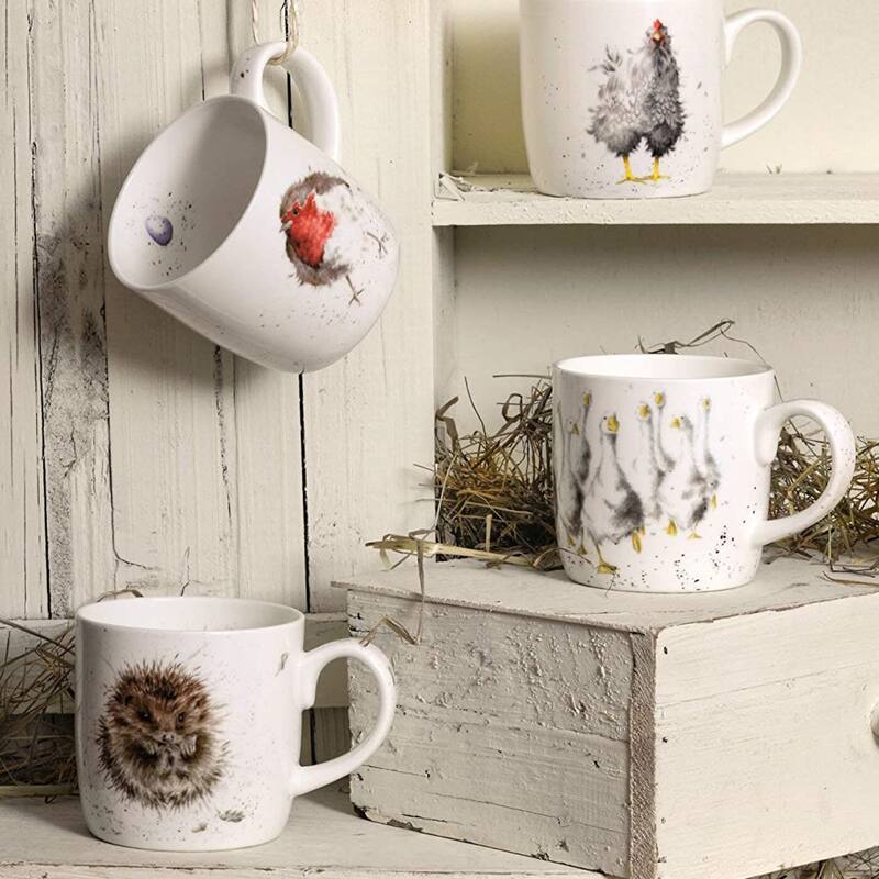 Royal Worcester Wrendale Designs Mug Wildlife Animals