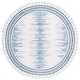 preview thumbnail 16 of 18, SAFAVIEH Alamo Andreea Rustic Rug 6'7" Round - Grey/Blue - Round