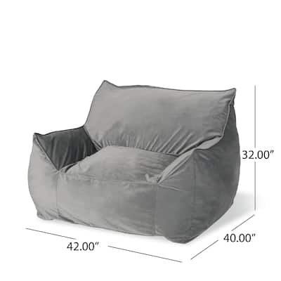 Bean Bag Chair with Armrests