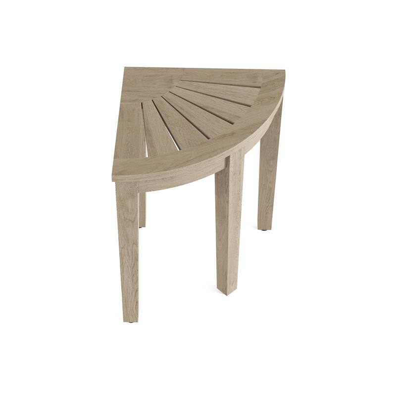 The Original Kai Corner Teak Shower Bench