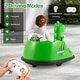 preview thumbnail 6 of 4, 12V Ride on Bumping Toy w/Remote Control & Spray for Toddlers Aged 2-5 - Green