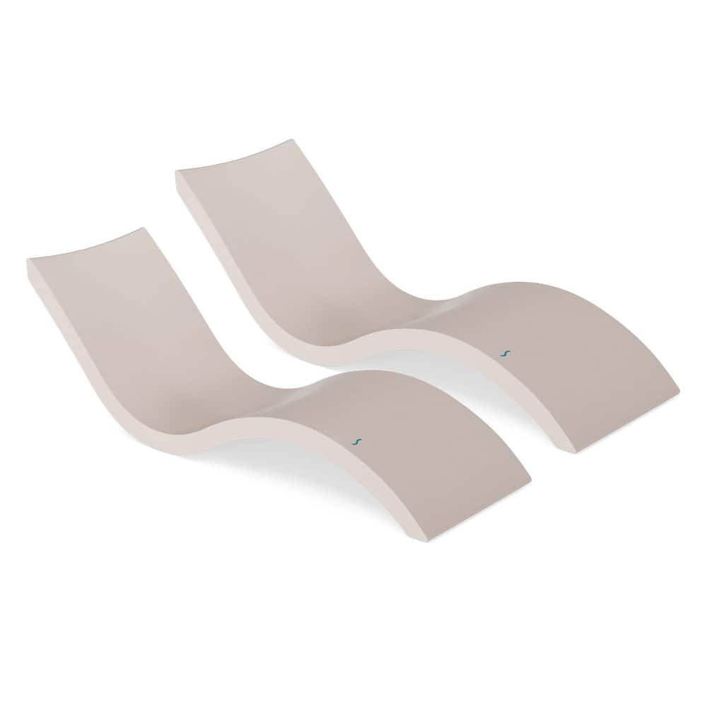 Ledge Lounger - Signature Chaise - Inside Pool & Sun Shelf Lounge Chair - Designed for Shallow Shelves Up to 9"