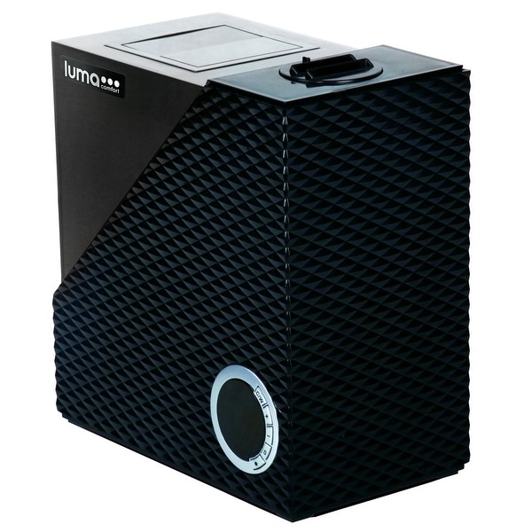 Luma Comfort HCW10B Cool Warm Mist Humidifier Black Bed Bath