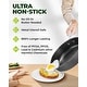 preview thumbnail 2 of 4, Granitestone Armor Max 4 Qt Deep Saute Pan with Lid