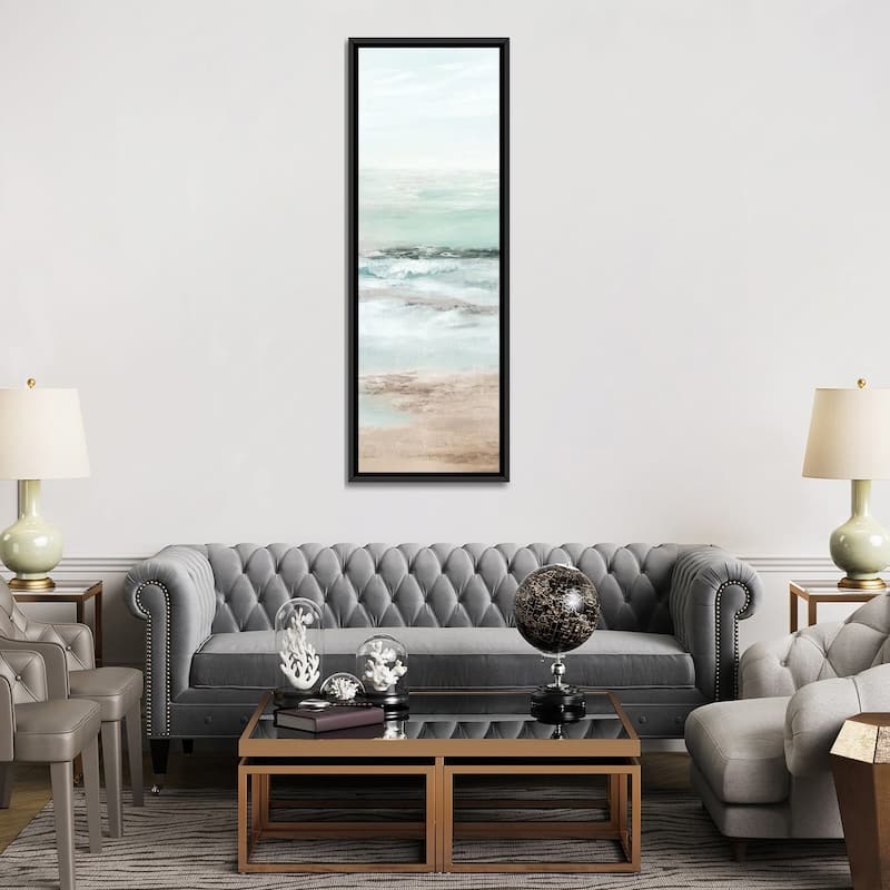 iCanvas "Turquoise Beach II" by Eva Watts Framed Canvas Print