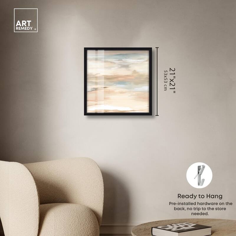 Roseate Skyfall I Shadowbox by Art Remedy