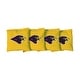 preview thumbnail 1 of 1, Montevallo Falcons Yellow Cornhole Bags All-Weather Resin Filled