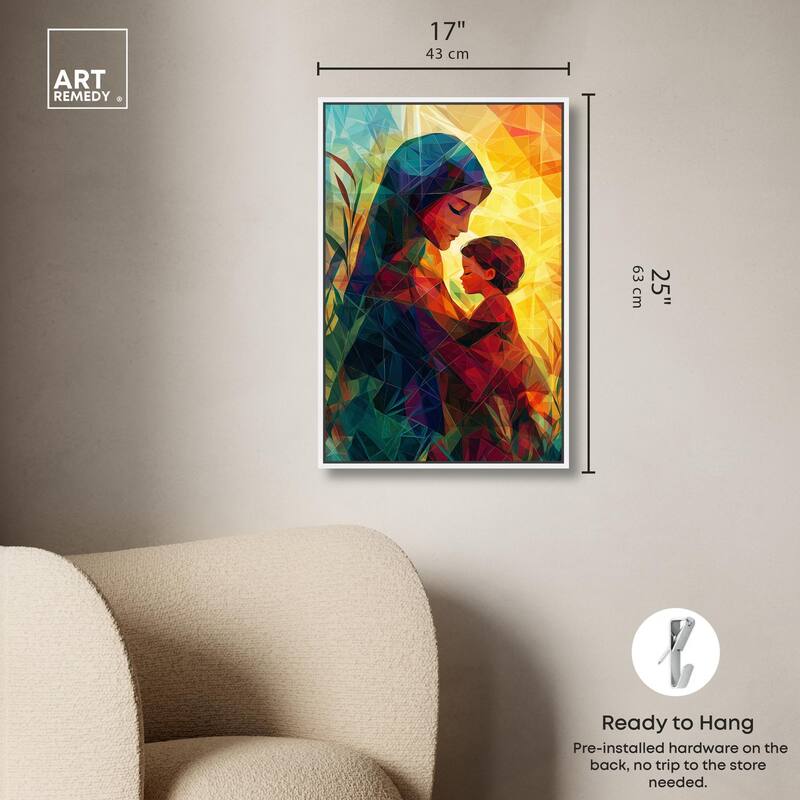 Facet of Feeling Canvas by Art Remedy