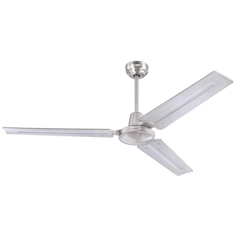 Westinghouse Lighting Jax Industrial-Style 56-Inch 3-Blade Indoor Ceiling Fan, Remote Control Included