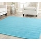 preview thumbnail 145 of 171, SAFAVIEH Handmade Himalaya Kaley Solid Wool Rug 6' Square - Turquoise - Square