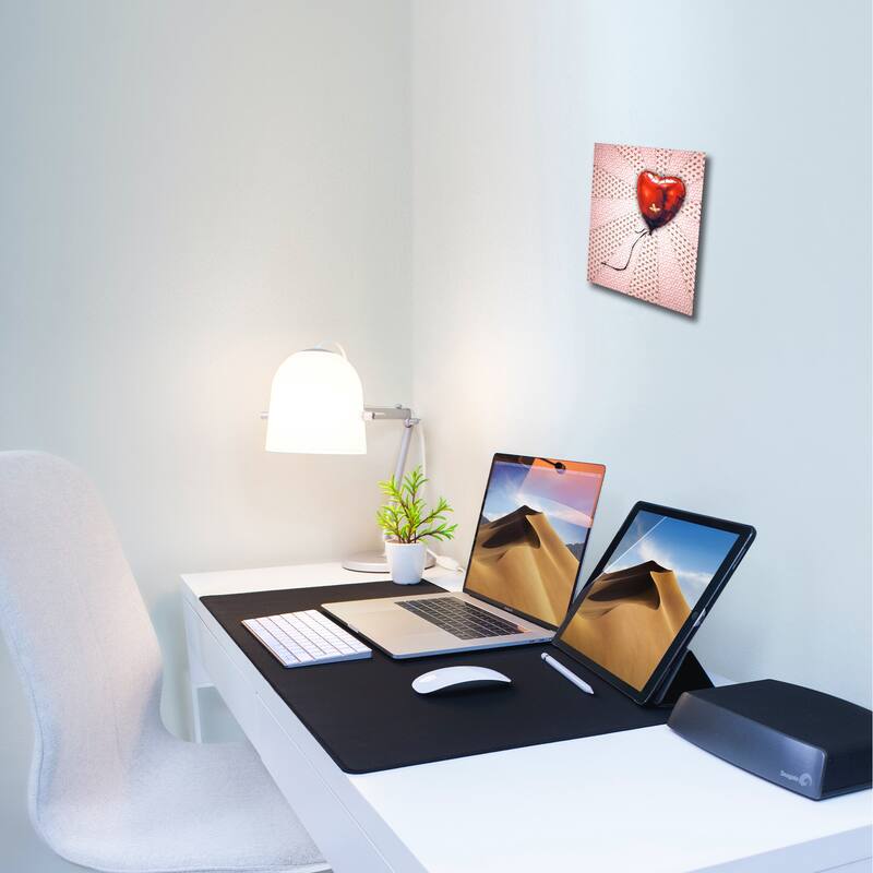 Matashi 5D Multi-Dimensional Wall Art - Custom Made Balloon Heart Wall Art Print
