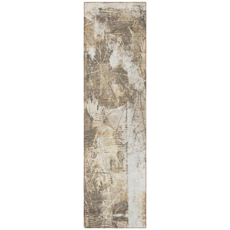 Tane Graceful Floral Weather Resistant Classic Meets Modern Outdoor Rug