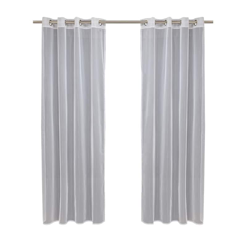 No Se'em Indoor/Outdoor Grommet Curtain Panel