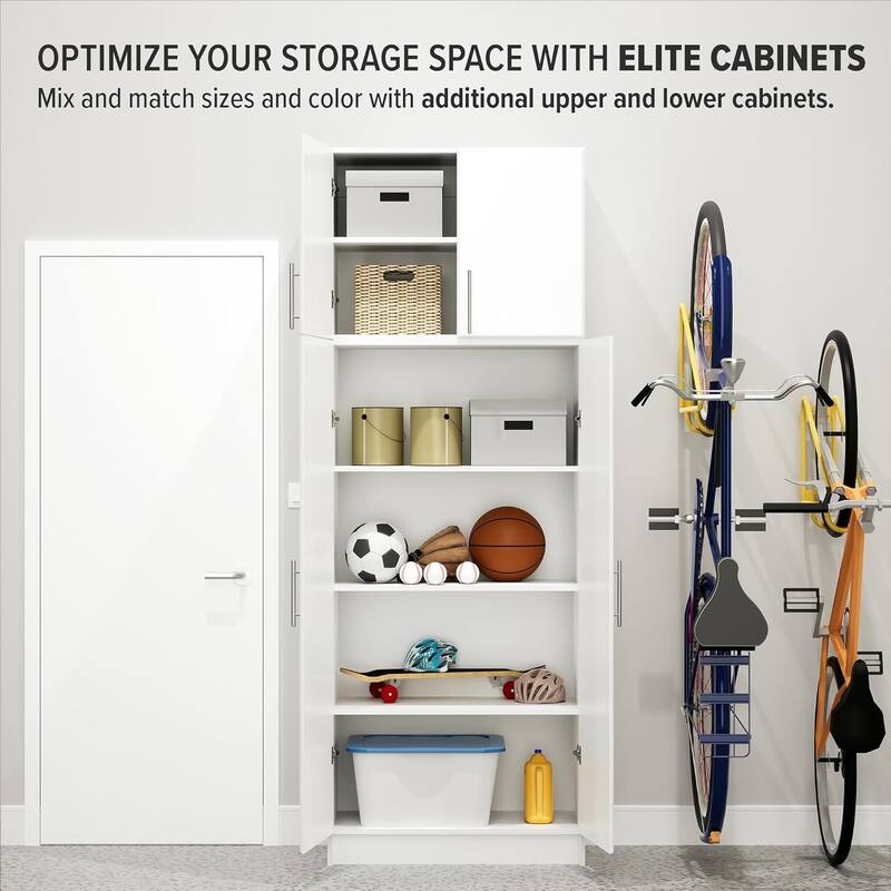 Prepac Winslow Elite 32-inch Stackable Wall Cabinet - 32 Inch