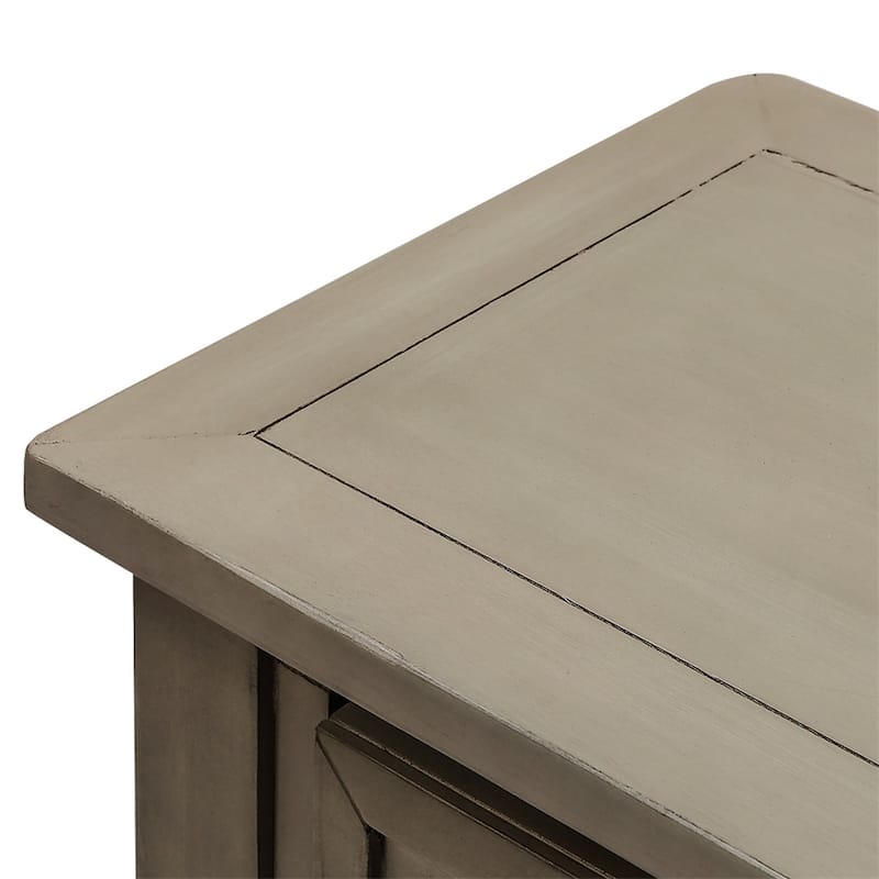 Solid Wooden Console Sofa Table, With 2 Drawers, Bottom Storage Shelves, Easy Assembly, Farmhouse Console Sofa Table