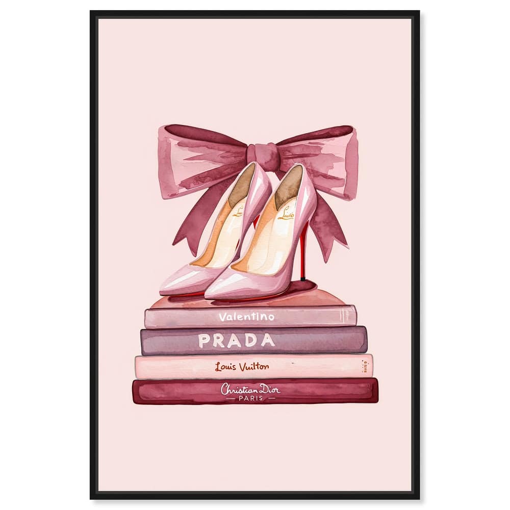 Stack of Fashion Canvas by Art Remedy