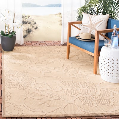SAFAVIEH Courtyard Yaren Indoor/ Outdoor Waterproof Patio Backyard Rug