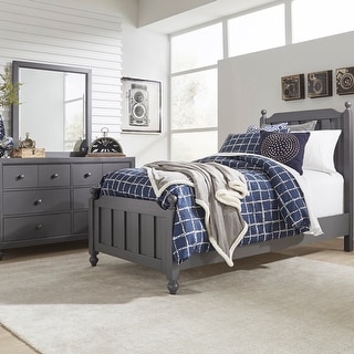 Liberty Furniture Cottage View Youth Panel Bedroom Set with Bed, Dresser, Mirror - Full or Twin