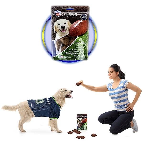 Shop Nfl Seattle Seahawks Dog Treats Overstock 19991808