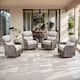 Option Brown Wicker / Beige Cusion