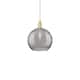 Option Champagne Bronze / Light Smoke Deco Swirl